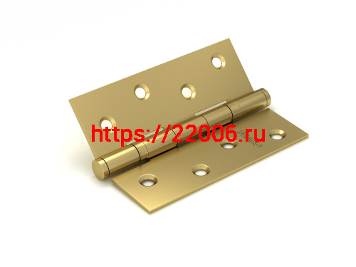 Петля Fuaro (Фуаро) универсальная IN4200U SB (2BB 100x75x2,5) мат. золото Петля Fuaro (Фуаро) универсальная IN4200U SB (2BB 100x75x2,5) мат. золото