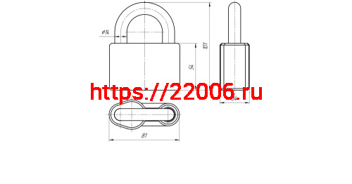 Замок Zenit (Зенит) навесной ЗЕНИТ ВС2А фото 2 Замок Zenit (Зенит) навесной ЗЕНИТ ВС2А фото 2