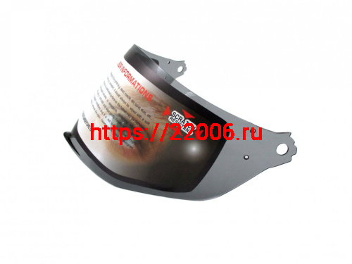 Стекло для мотошлема 911 черное