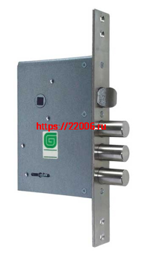 Замок Guardian (Гардиан) врезной сувальдный с защёлкой ЗВ 30.11, 4 кл. (длинный кл. 71,5 мм) /128:3925/