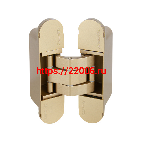 Петля Armadillo (Армадилло) скрытой установки U3D7000 FSG флор. золото TECH Петля Armadillo (Армадилло) скрытой установки U3D7000 FSG флор. золото TECH