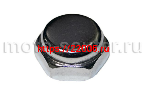 Гайка траверсы верхняя мопед Дельта, Альфа, Орион Гайка траверсы верхняя мопед Дельта, Альфа, Орион