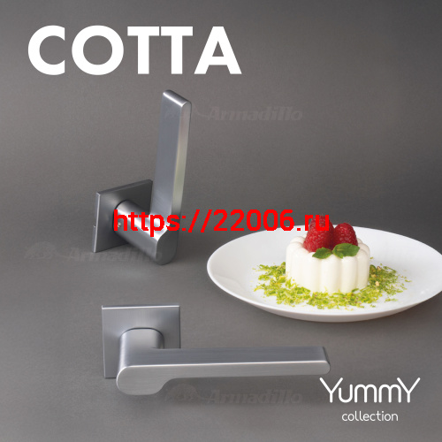 Ручка Armadillo (Армадилло) раздельная K.YM.COTTA FSG-39 флор. золото фото 3