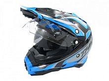 Мотошлем THH TX-27 №3 black/blue (M)