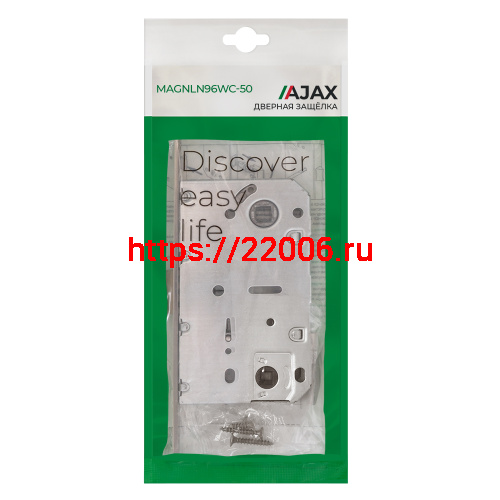 Защелка Ajax (Аякс) врезная MAGNLN96WC-50 (LN96WC-50) SSC сатин.хром фото 3