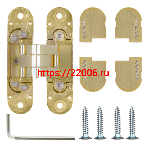 Петля Armadillo (Армадилло) скрытой установки U3D4000 SG (9540UN3D) мат. золото фото 3 Петля Armadillo (Армадилло) скрытой установки U3D4000 SG (9540UN3D) мат. золото фото 3