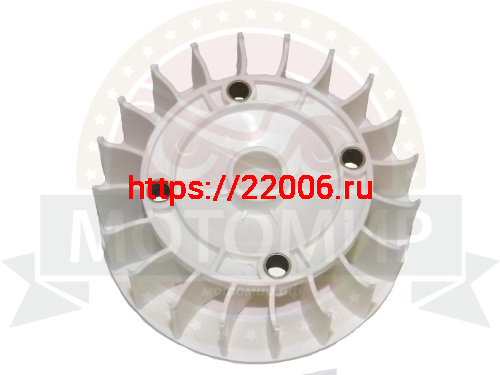 Крыльчатка охлаждения генератора (ЦПГ) 4х такт. GY6-50, 139QMB