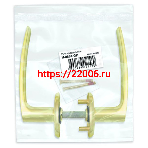 Ручка Fuaro (Фуаро) раздельная R.FIN50.H-0661/HD (H-0661) /подвес GP золото фото 3 Ручка Fuaro (Фуаро) раздельная R.FIN50.H-0661/HD (H-0661) /подвес GP золото фото 3