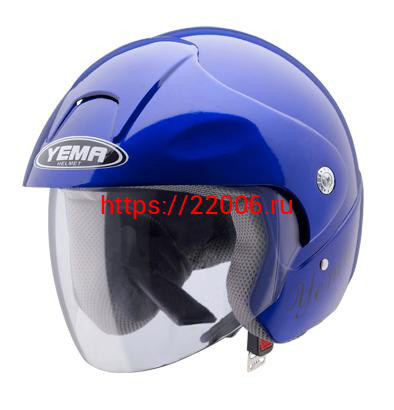 Мотошлем YM-609 красный (S) Мотошлем YM-609 красный (S)