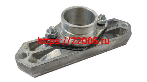 Патрубок карбюратора Буран с переходником Mikuni (половинка Лодочки) фото 2 Патрубок карбюратора Буран с переходником Mikuni (половинка Лодочки) фото 2