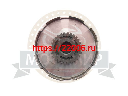 Барабан сцепления внутренний LIFAN 168F-R с валом (21336+21147) фото 2 Барабан сцепления внутренний LIFAN 168F-R с валом (21336+21147) фото 2